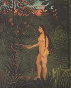 Henri Rousseau Eve oil on canvas